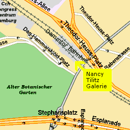 Map to the exhibition